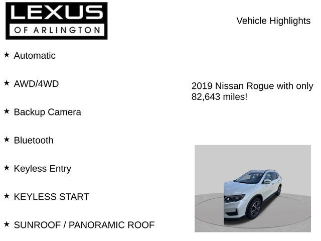 2019 Nissan Rogue SV