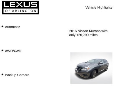 2016 Nissan Murano S