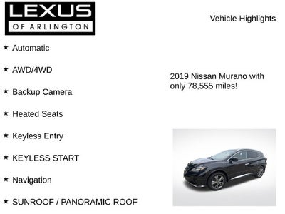 2019 Nissan Murano Platinum