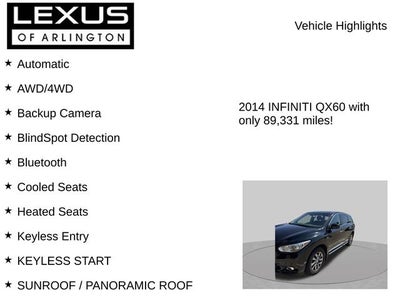 2014 INFINITI QX60 Hybrid Hybrid