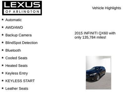 2015 INFINITI QX60 Hybrid