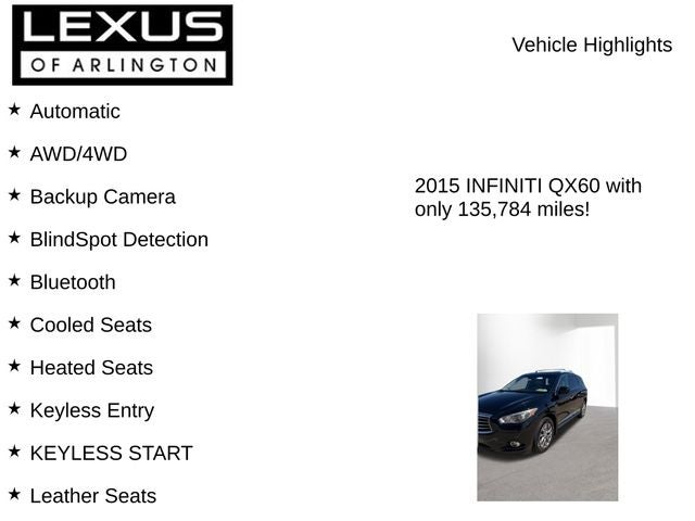 2015 INFINITI QX60 Hybrid