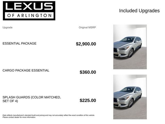 2019 INFINITI QX60 LUXE