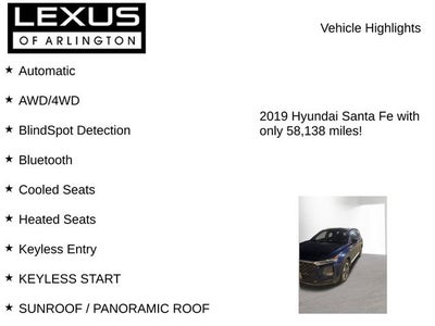 2019 Hyundai Santa Fe Limited