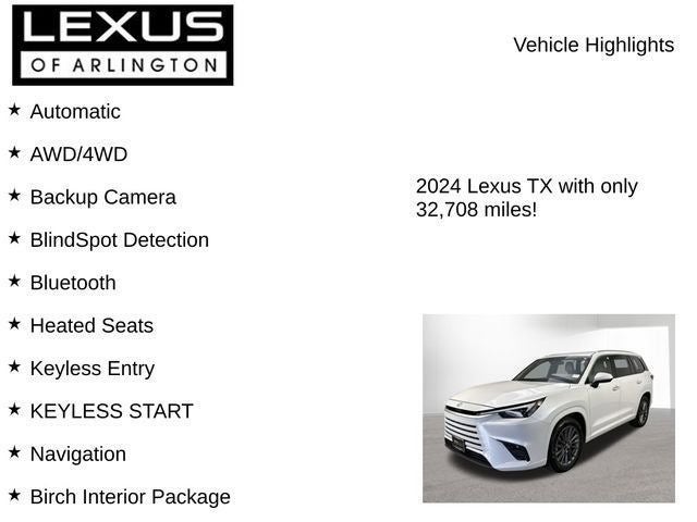 2024 Lexus TX 350 TX 350