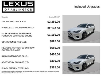 2026 Lexus TX TX 350