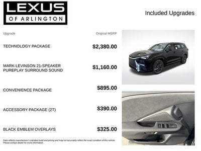 2026 Lexus TX TX 350 Luxury