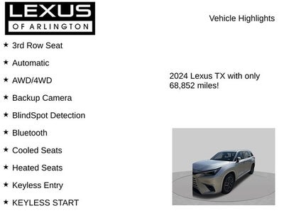 2024 Lexus TX TX 350