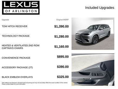2026 Lexus TX 350 PREMIUM AWD