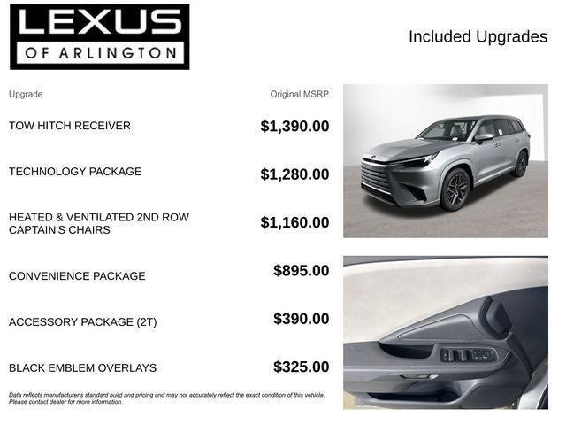 2026 Lexus TX 350 PREMIUM AWD