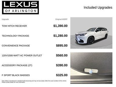 2026 Lexus TX TX 500h F SPORT Performance Premium