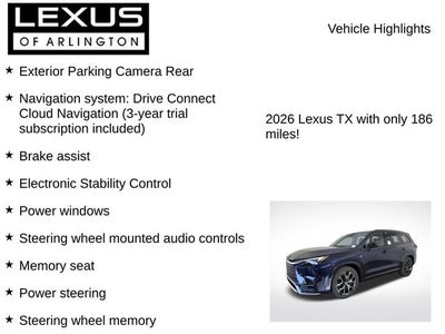 2026 Lexus TX TX 500h F SPORT Performance Premium