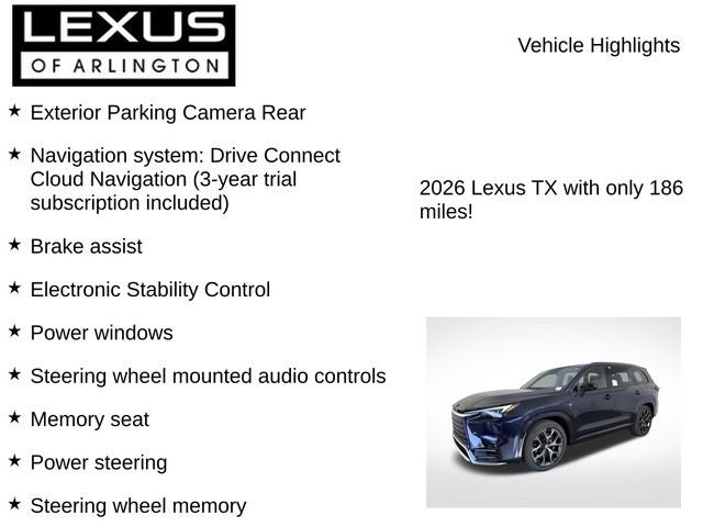 2026 Lexus TX TX 500h F SPORT Performance Premium