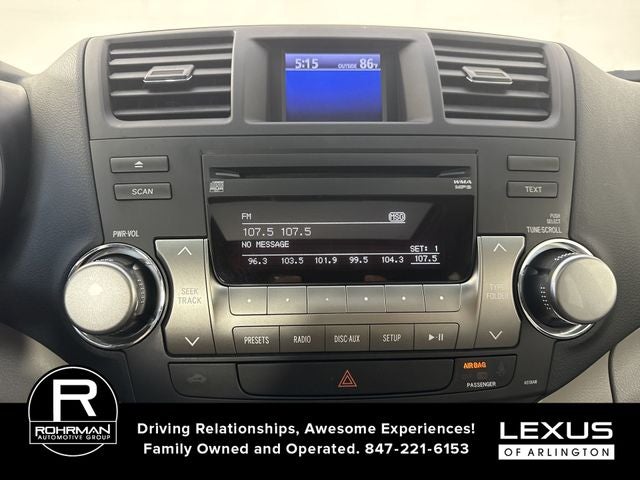 2012 Toyota Highlander SE