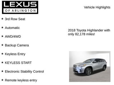 2018 Toyota Highlander LE Plus