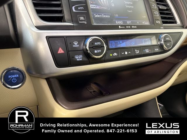 2017 Toyota Highlander Hybrid Hybrid Limited