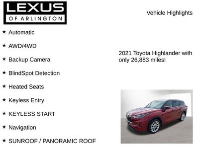 2021 Toyota Highlander Limited