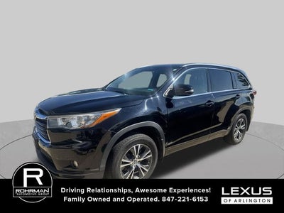 2016 Toyota Highlander XLE