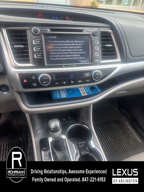 2018 Toyota Highlander SE