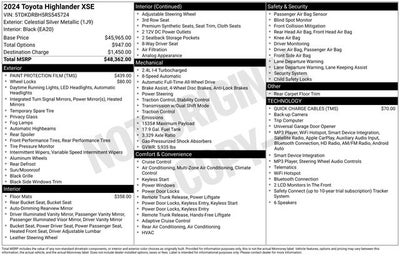2024 Toyota Highlander LE