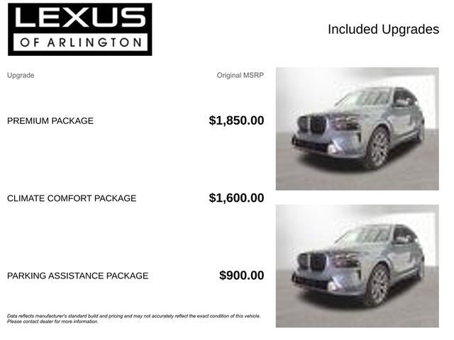 2025 BMW X7 xDrive40i