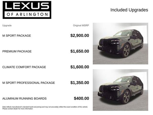 2026 BMW X7 xDrive40i