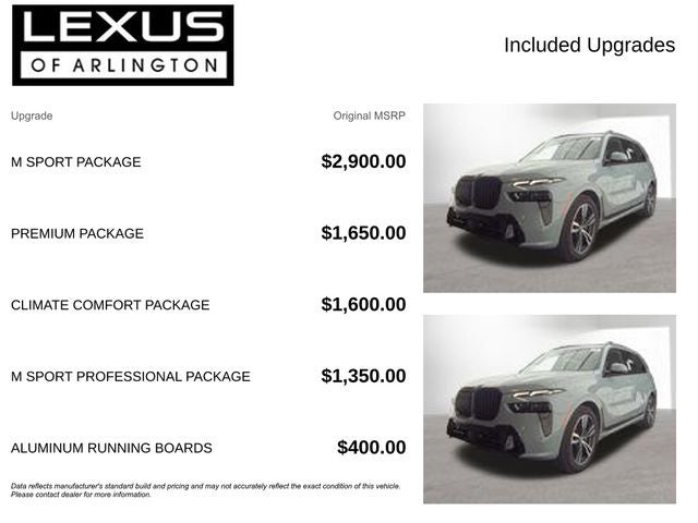 2026 BMW X7 xDrive40i