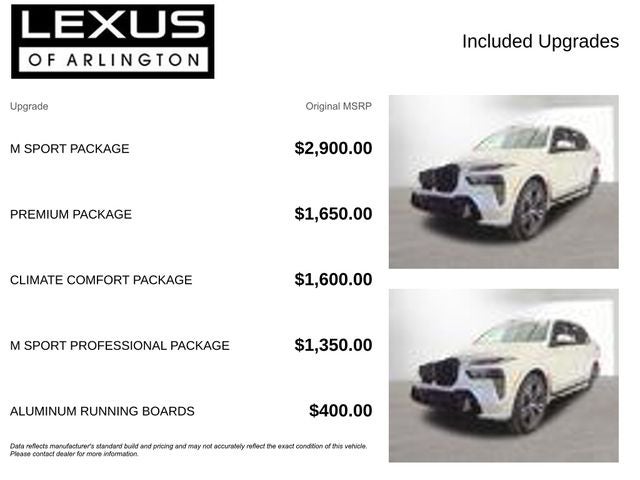 2026 BMW X7 xDrive40i