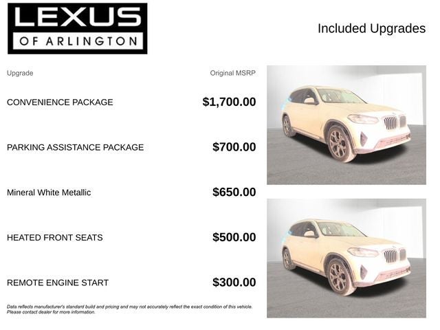 2024 BMW X3 sDrive30i