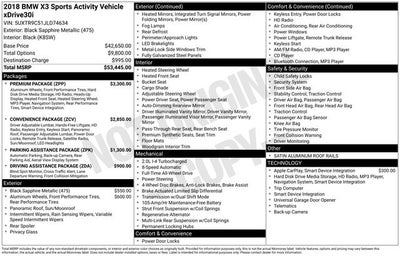 2018 BMW X3 xDrive30i