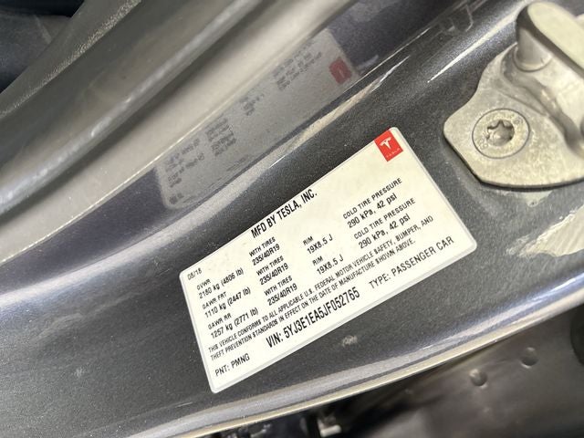 2018 Tesla Model 3 Long Range