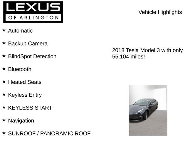 2018 Tesla Model 3 Long Range