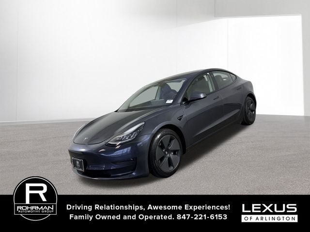 Used 2021 Tesla Model 3 Base with VIN 5YJ3E1EA5MF853572 for sale in Arlington Heights, IL