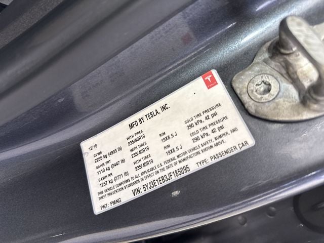 2018 Tesla Model 3 Long Range