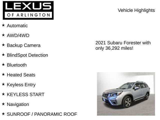 2021 Subaru Forester Touring