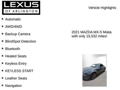 2021 Mazda Mazda MX-5 Miata RF Grand Touring