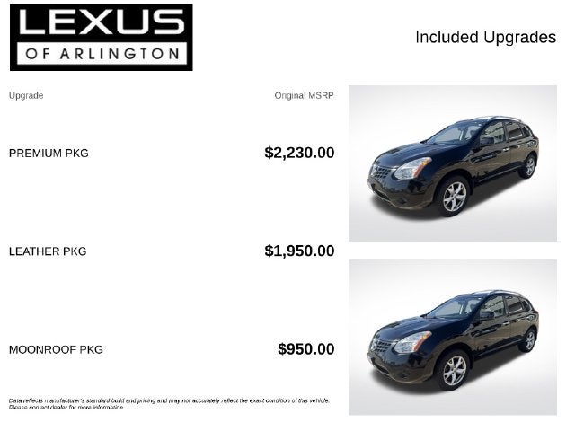 2010 Nissan Rogue SL