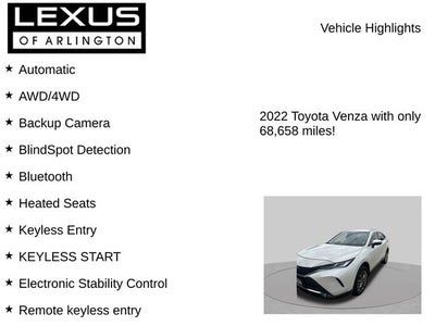 2022 Toyota Venza LE