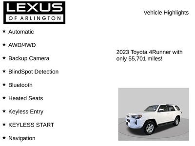 2023 Toyota 4Runner SR5 Premium