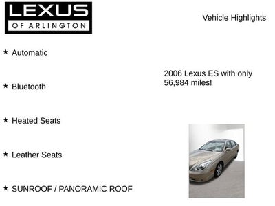 2006 Lexus ES 330 4dr Sdn