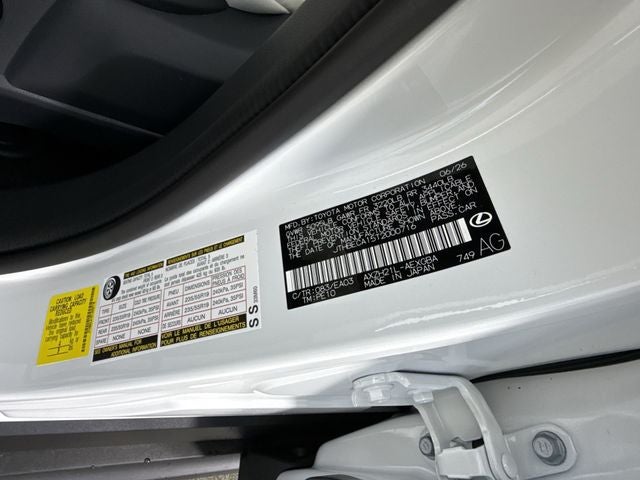 2026 Lexus ES ES 350h Premium