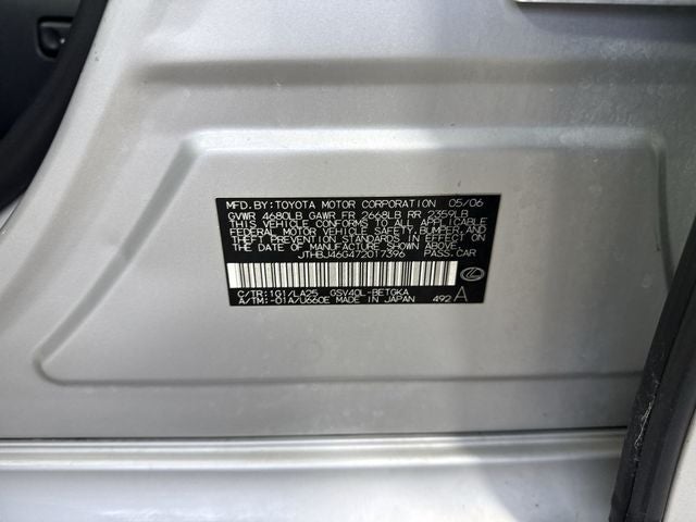 2007 Lexus ES 350 4dr Sdn