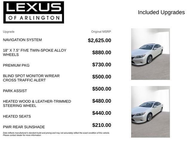2013 Lexus ES 350