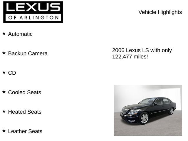 2006 Lexus LS 430