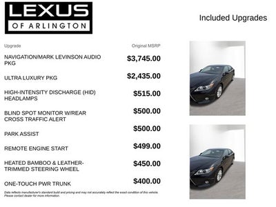 2013 Lexus ES 300h Hybrid