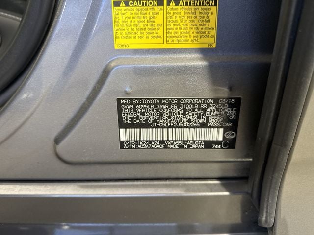 2018 Lexus LS 500 Base