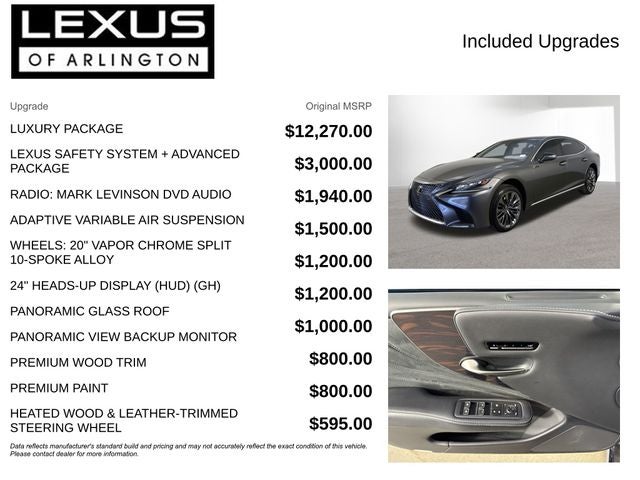 2018 Lexus LS 500 Base