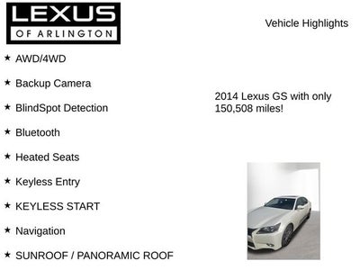 2014 Lexus GS 350