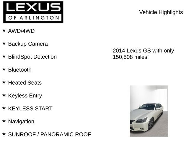 2014 Lexus GS 350