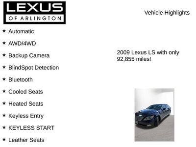 2009 Lexus LS 460